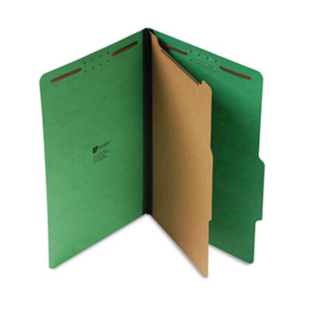 Pressboard Folder44; Legal44; Four-Section44; Emerald Green44; 10-Box
